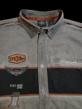 Harley-Davidson Men's Iron Block Sleeveless Blowout Shirt